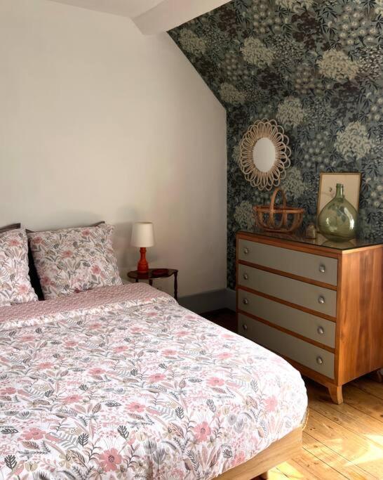 Charmante Maisonette A Arconnay Ngoại thất bức ảnh