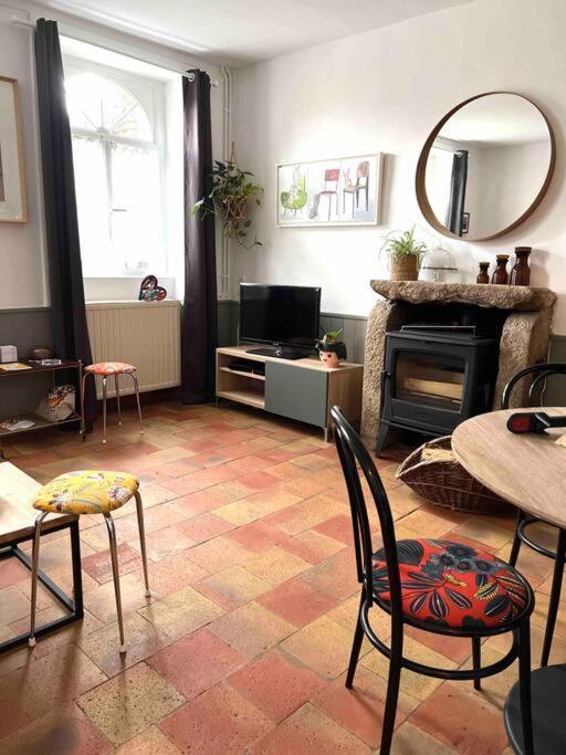 Charmante Maisonette A Arconnay Ngoại thất bức ảnh